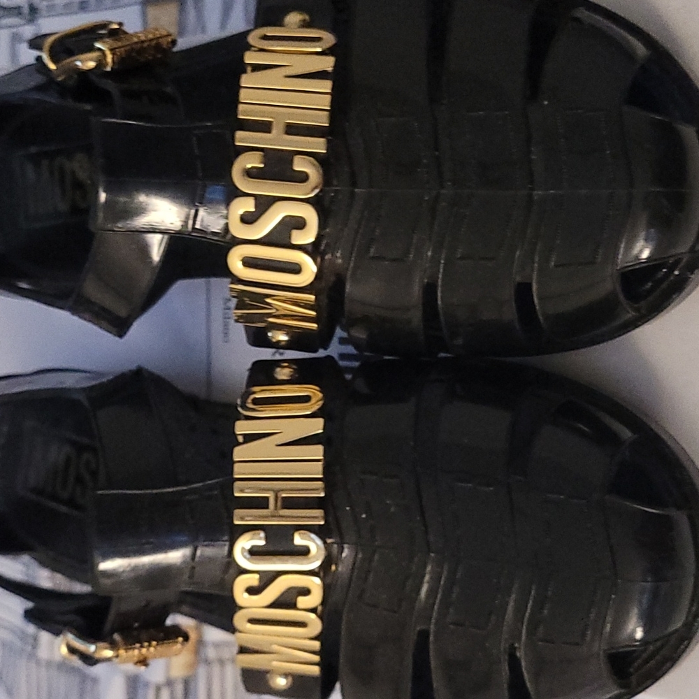 Women Moschino Jelly sandals